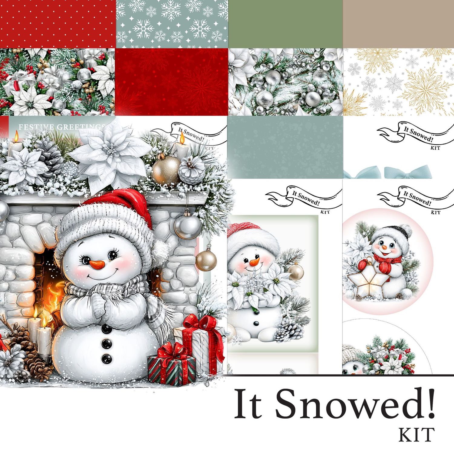 NEW STYLE It Snowed! Digital Kit