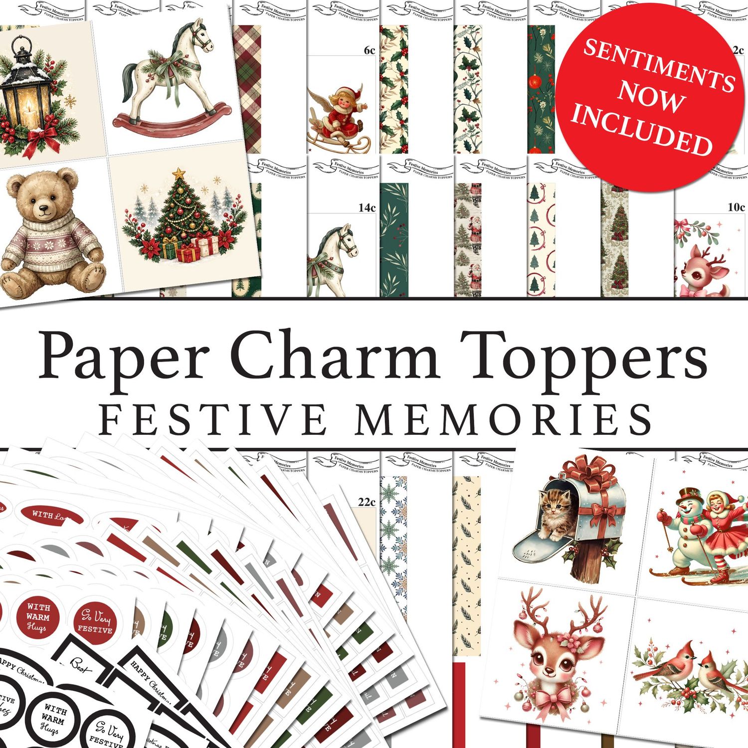 Paper Charm Festive Memories Digital Kit Paper Charm Festive Memories Digital Kit