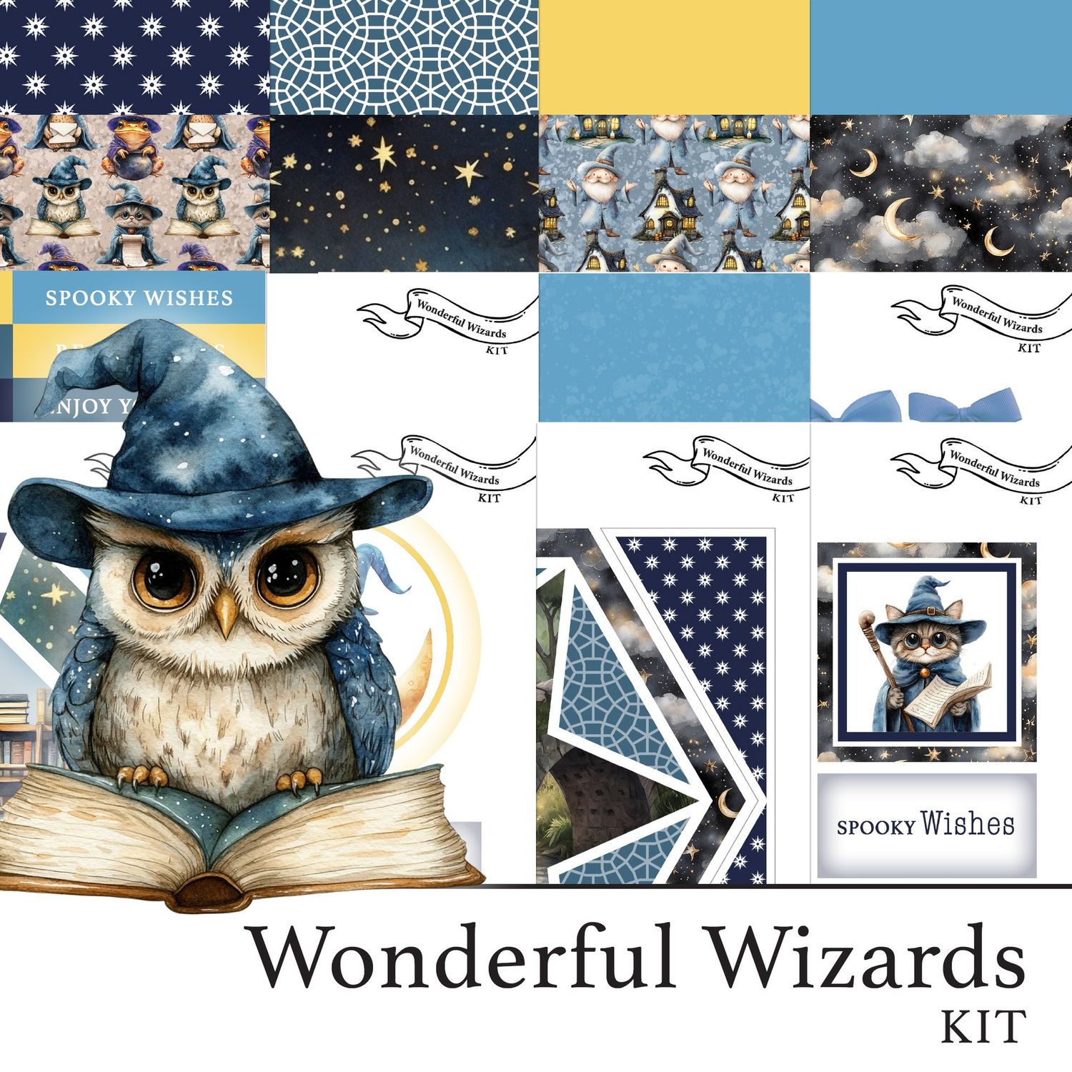 NEW STYLE Wonderful Wizards Digital Kit NEW STYLE Wonderful Wizards Digital Kit