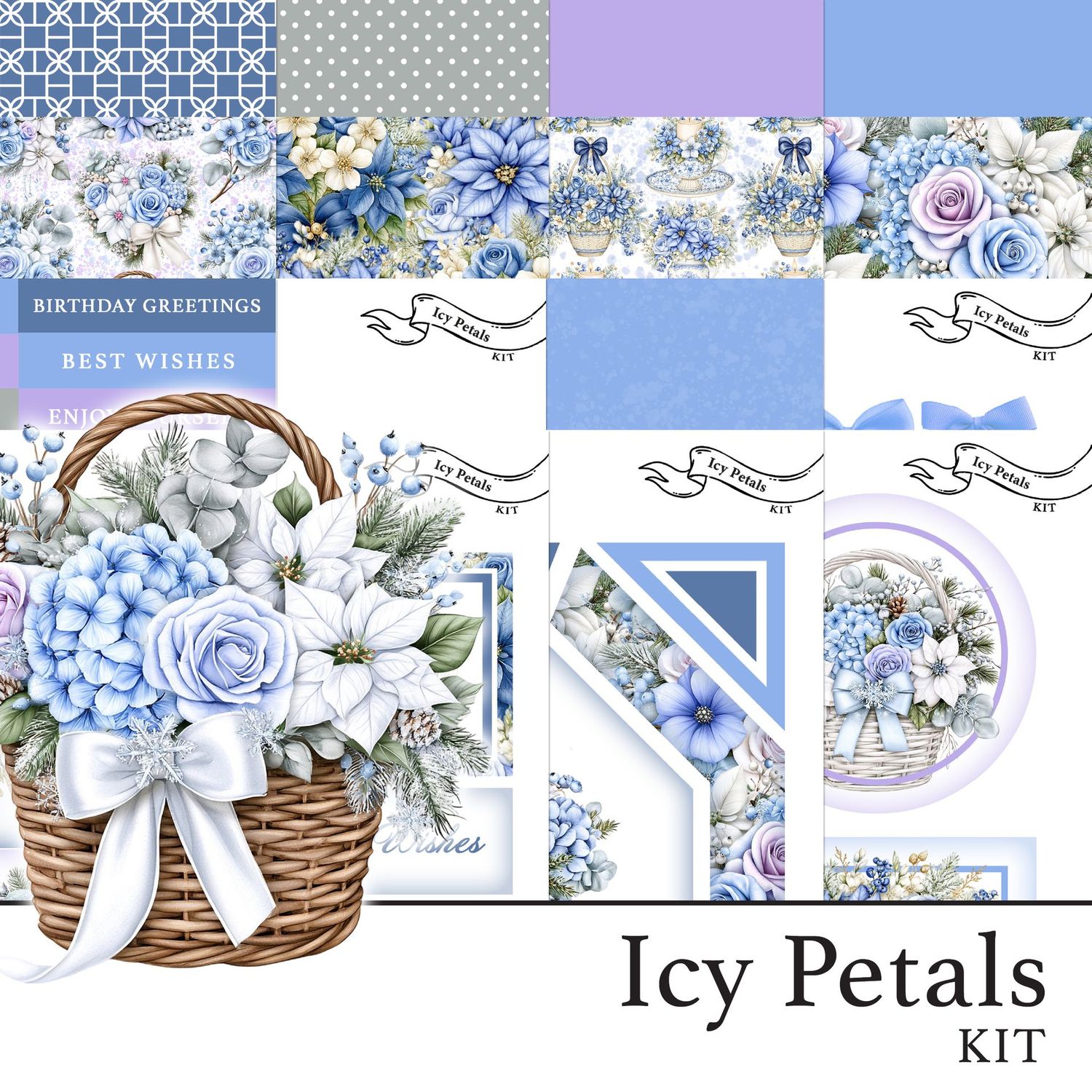 NEW STYLE Icy Petals Digital Kit NEW STYLE Icy Petals Digital Kit