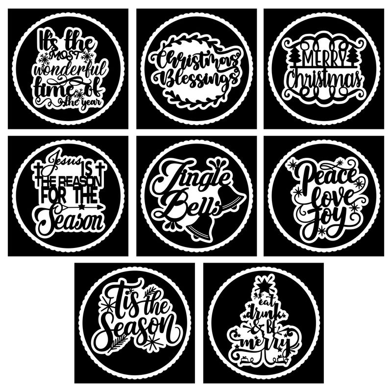 Seasonal Statement Centrepieces SVG Cutting Files Seasonal Statement Centrepieces SVG Cutting Files