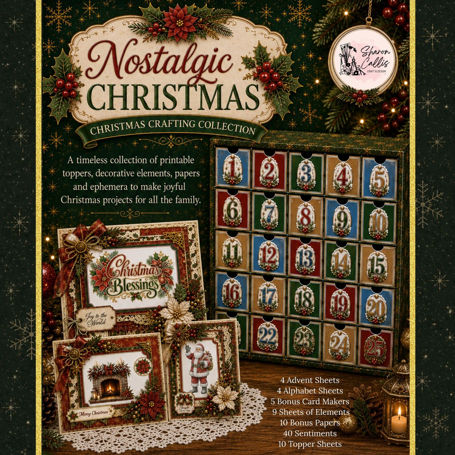 Nostalgic Christmas Collection by Sharon Callis Nostalgic Christmas Collection by Sharon Callis