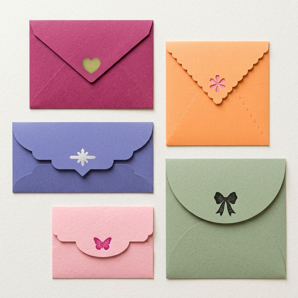 Enchanting Envelopes SVG Files & PDF Templates Enchanting Envelopes SVG Files & PDF Templates