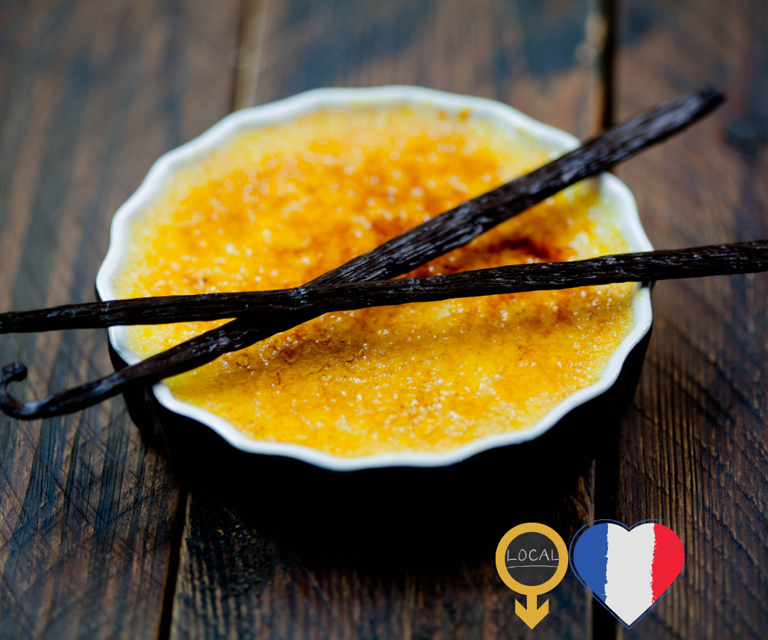 Préparation pour Crème Brûlée pour 4 personnes