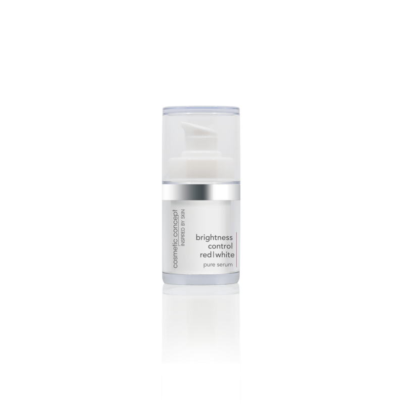 brightness control red|white
pure serum