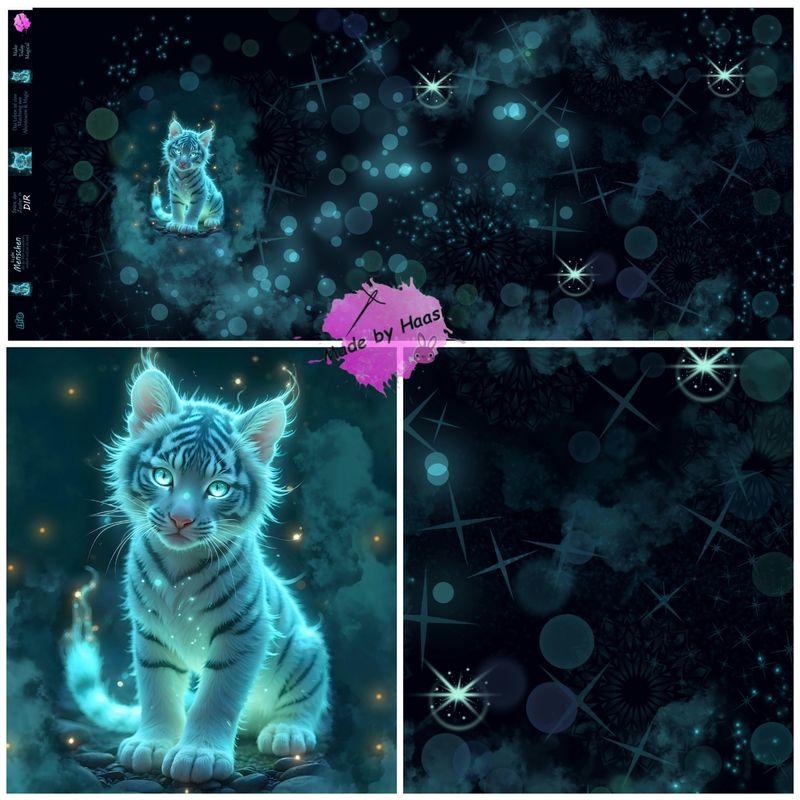 Panel Panel "Lio" Bio Jersey Überbreite