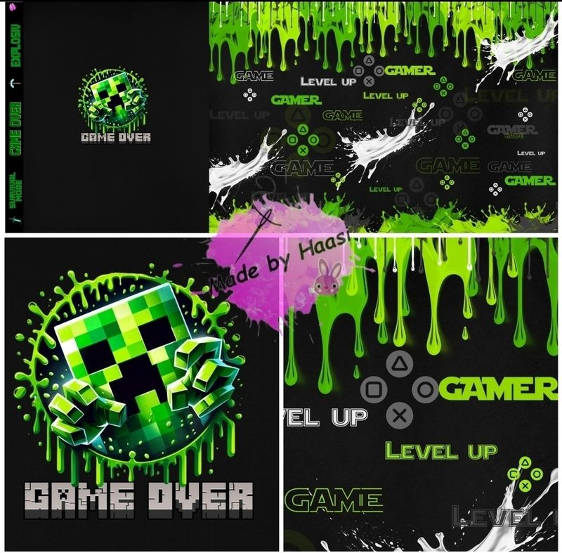 Panel Panel "Next Level" Bio Jersey Überbreite
