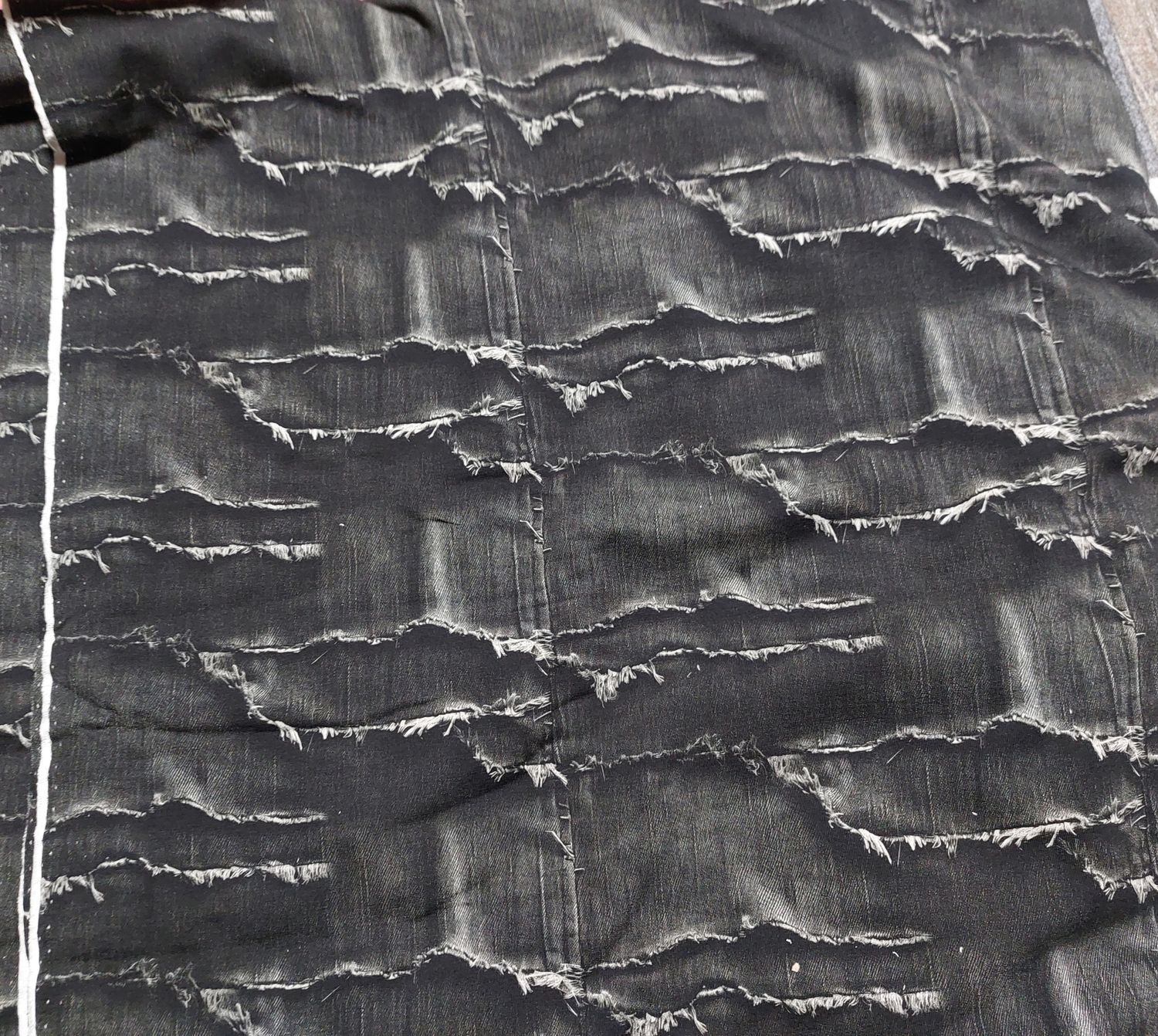 Risse Denim Sommersweat 0,5 Meter