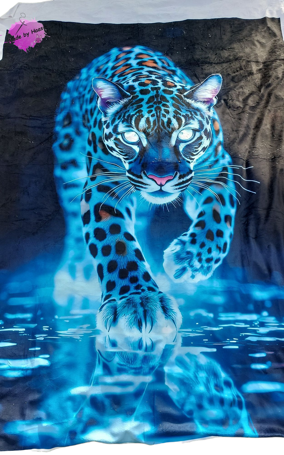 Minky Decken Panel "Magic Leo" ca. 200 x 150 cm