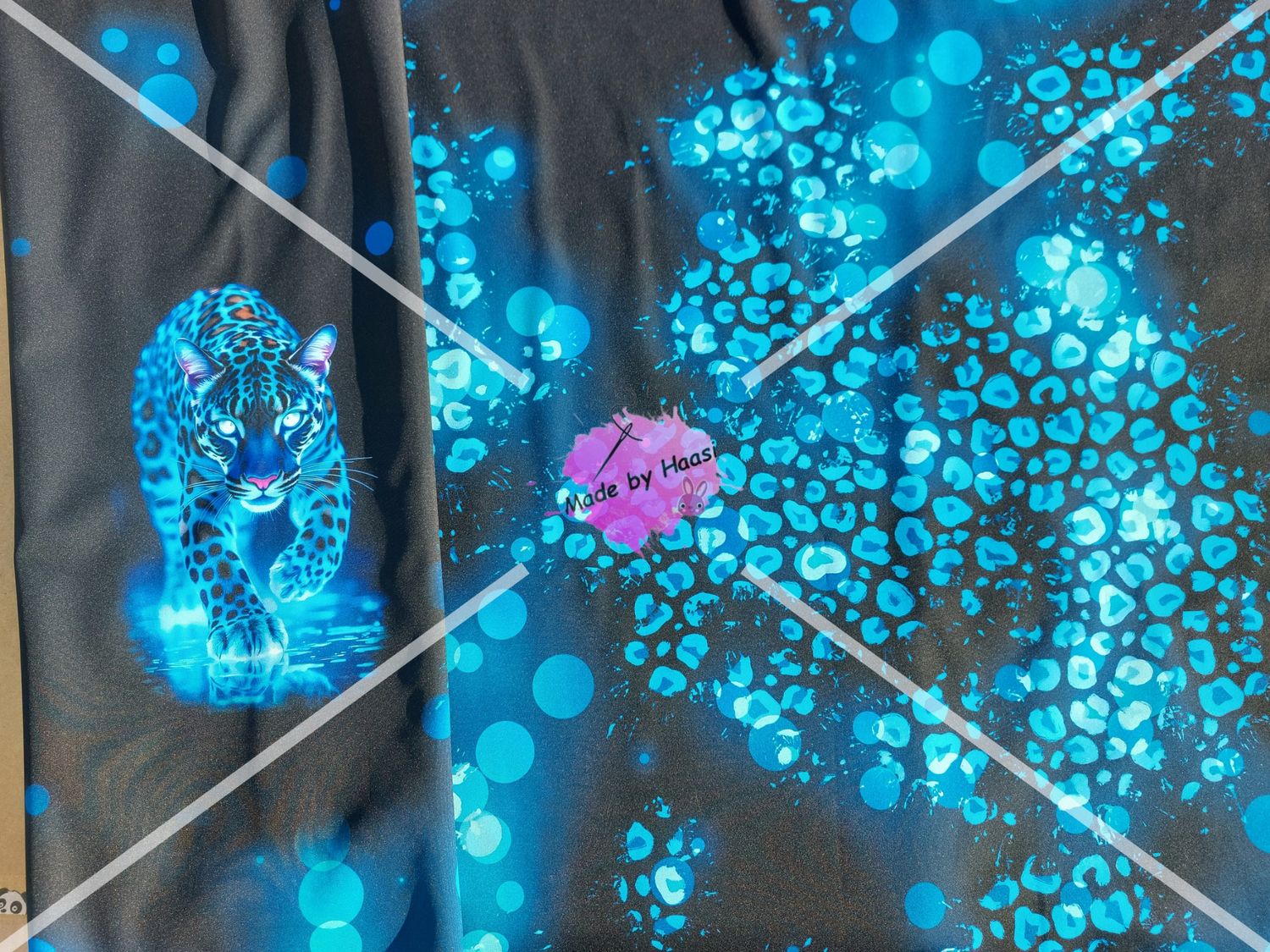 Softshell Panel "Magic Leo " ca. 75x150 cm