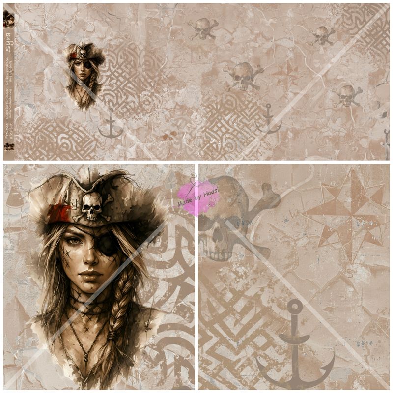 Panel Panel "Syra" Bio Jersey Überbreite