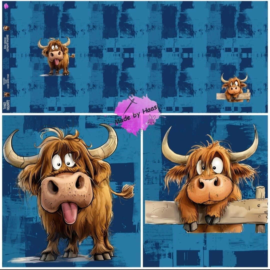 Panel Panel "Wollbert" Bio French Terry Überbreite