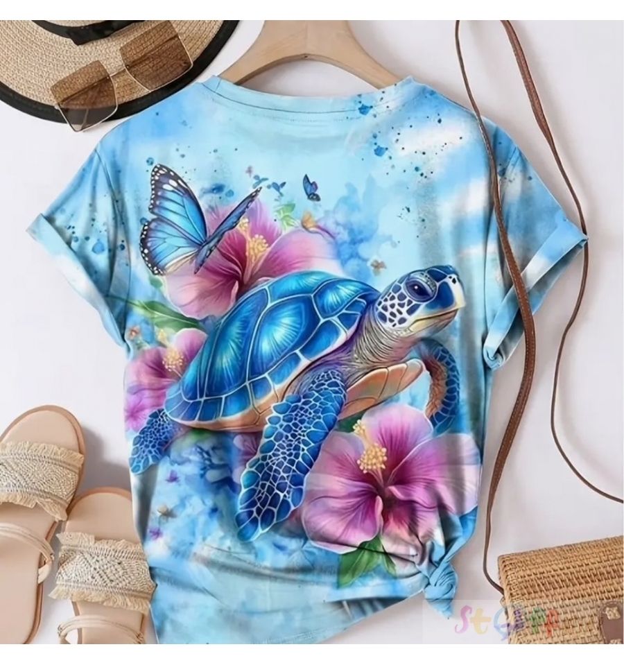 Panel "Schildkröte" Jersey Überbreite EP Stoffkids