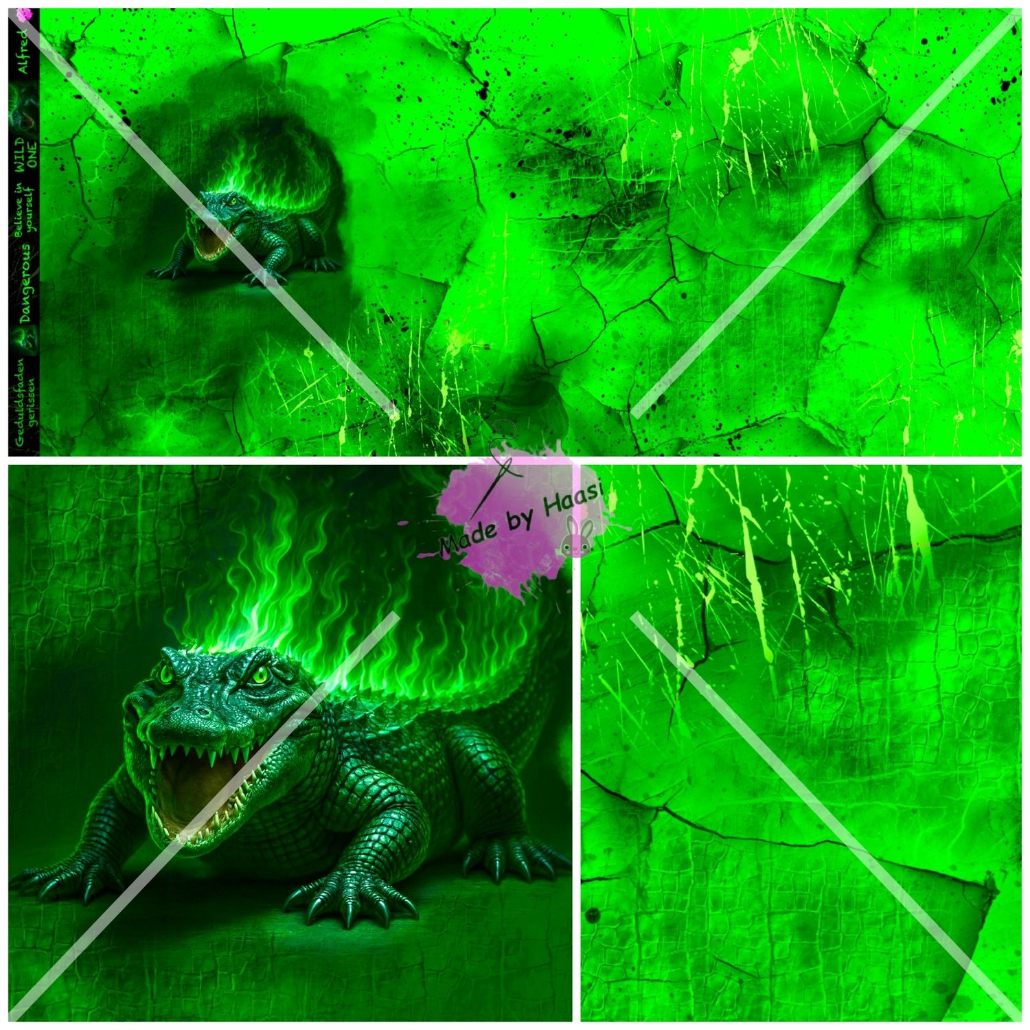 Vorbestellung Panel "Alfred" Bio French Terry Überbreite