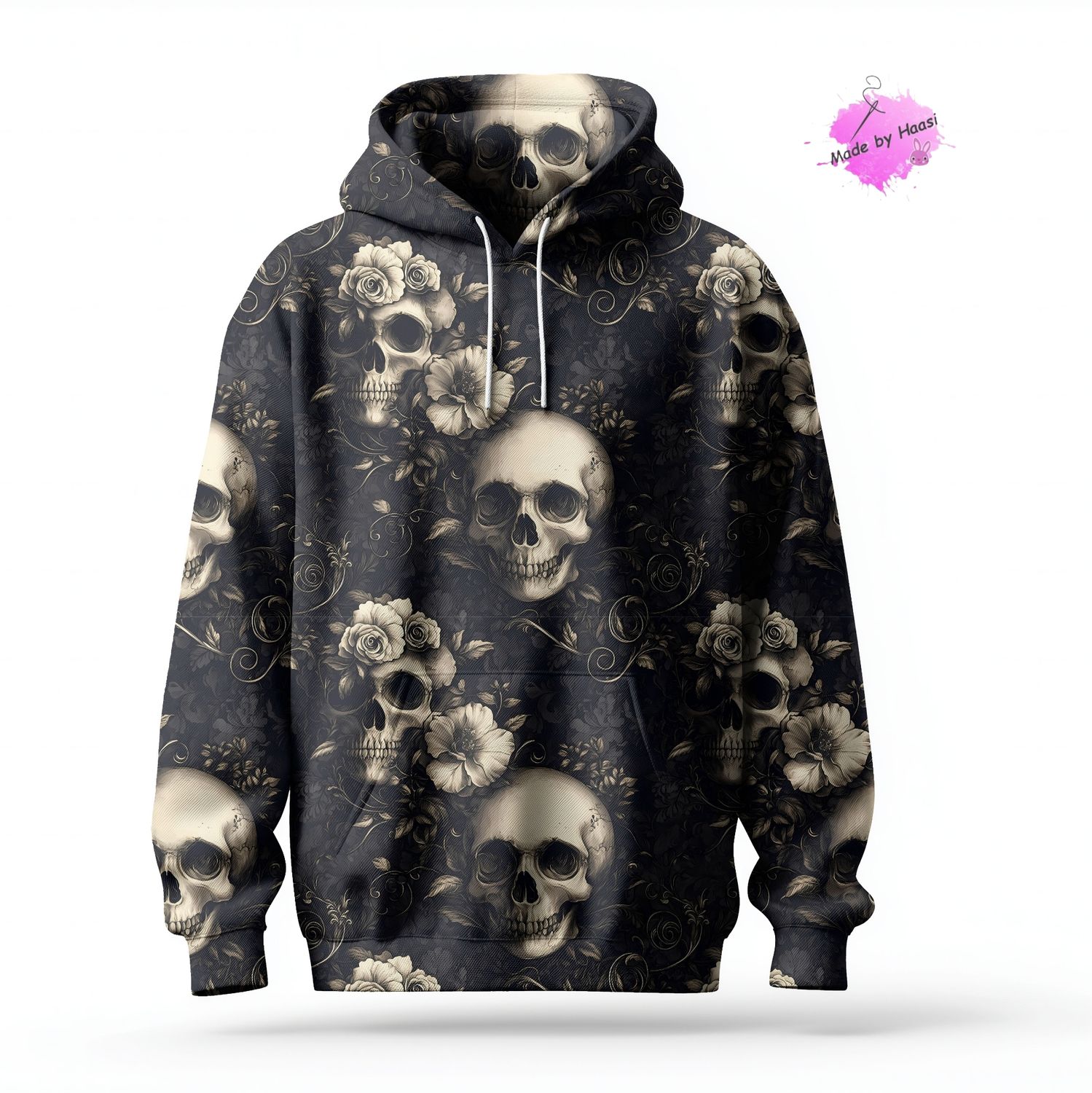 AO "RosesSkull" Kuschelsweat 0,1 Meter