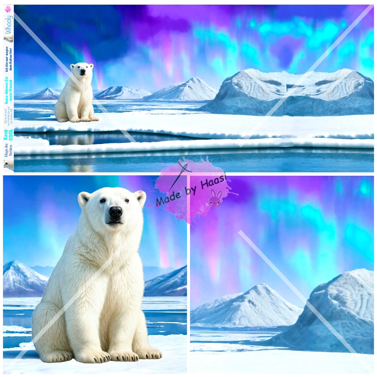 Vorbestellung Panel "Whooly" Bio French Terry Überbreite