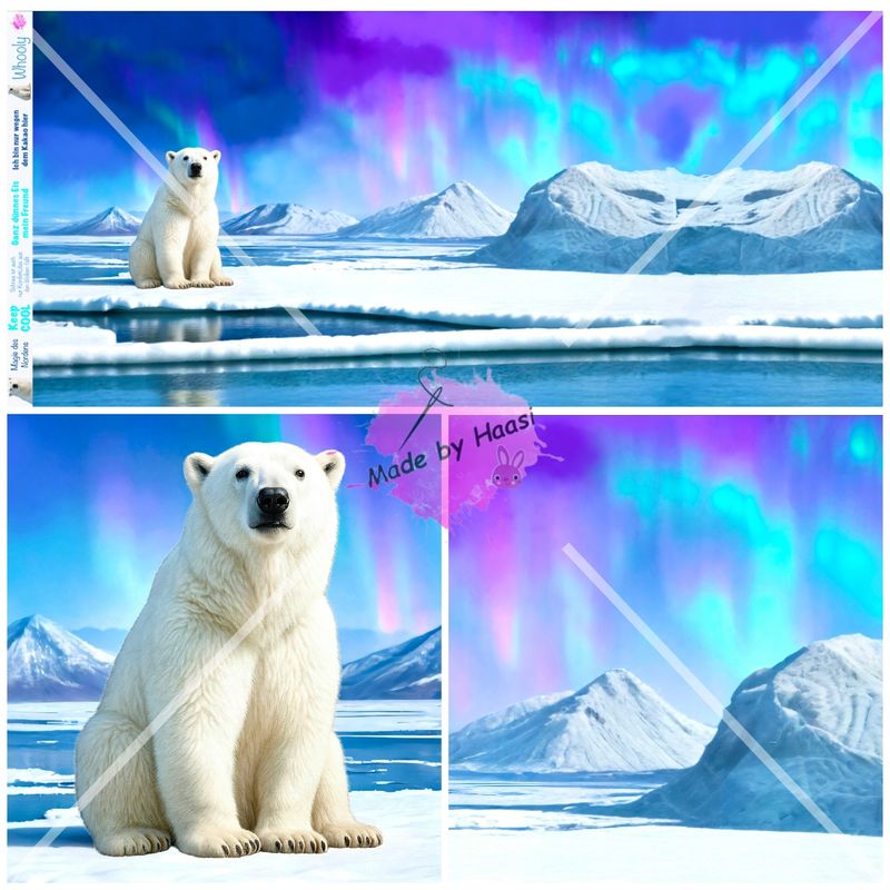 Vorbestellung Panel "Whooly" Bio French Terry Überbreite