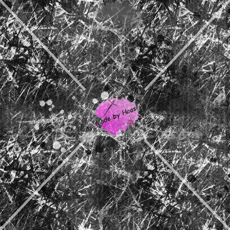 Vorbestellung AO "Chaotic Fishgrät" Bio French Terry Überbreite 10 cm