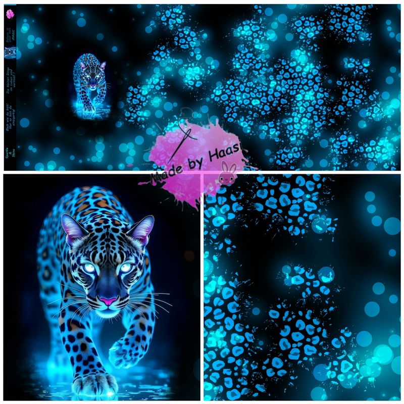 Panel Magic Leo Bio French Terry Überbreite