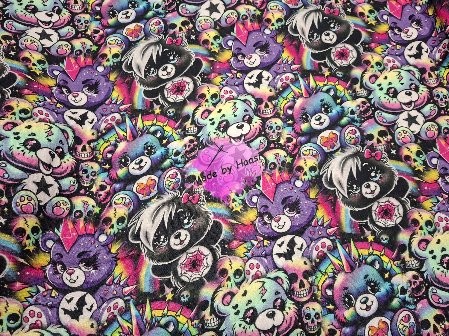 Musselin AO "Punkbärchen" 0,1 Meter