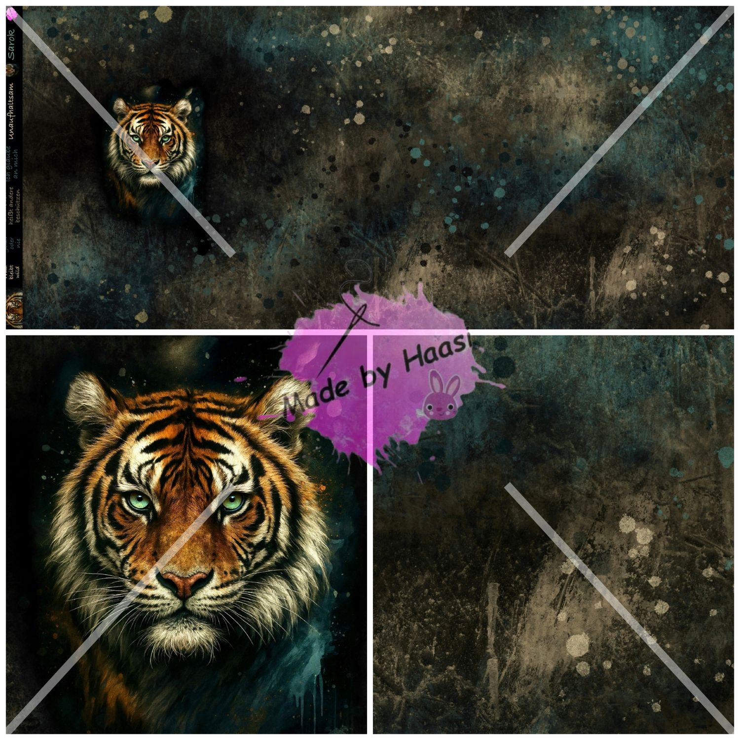 Vorbestellung Panel "Sarok" Bio French Terry Überbreite