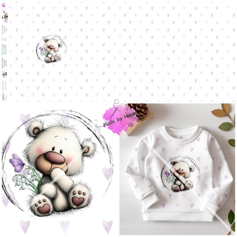 Vorbestellung Panel Vorbestellung Panel "Bärli" Kuschelsweat