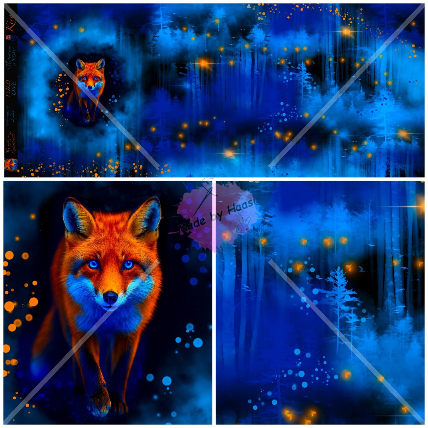 Vorbestellung Panel "Kiro" Bio French Terry Überbreite