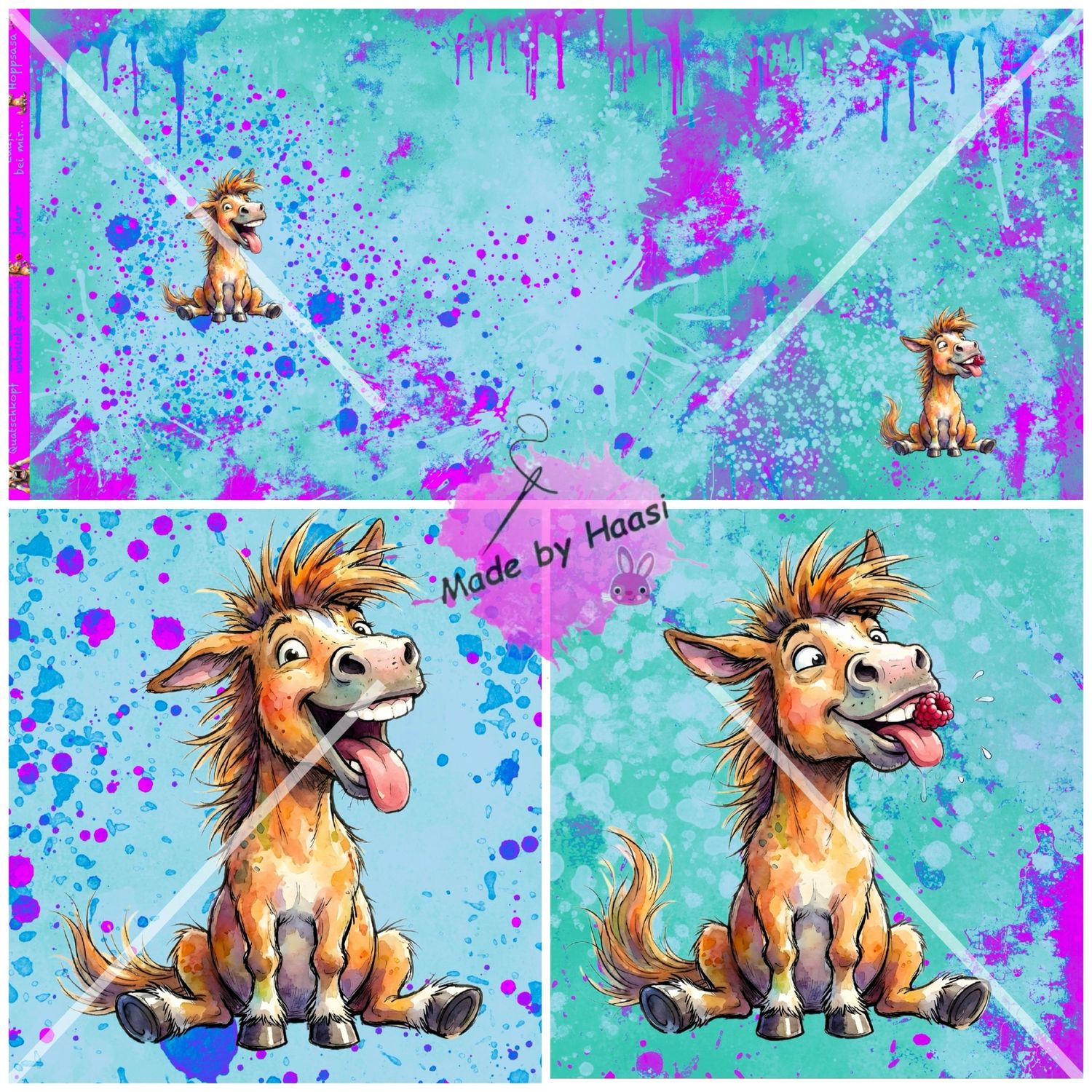 Vorbestellung Panel "Hoppsasa" Bio French Terry Überbreite