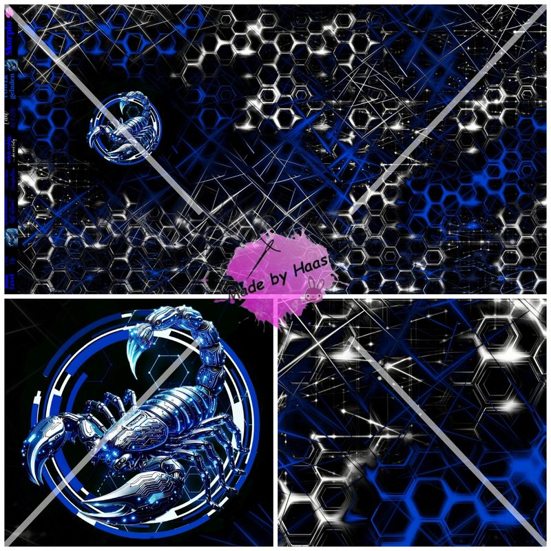 Vorbestellung Panel Vorbestellung Panel "Skorpio" Bio Jersey Überbreite