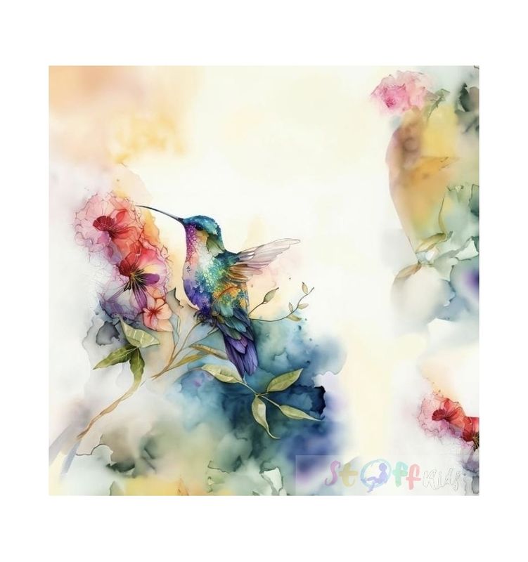 Panel Stoffkids "Kolibri" Jersey 120x180