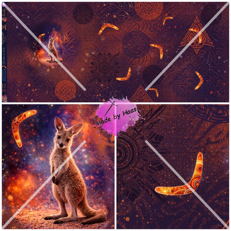 Vorbestellung Panel "Rocky" Bio French Terry Überbreite