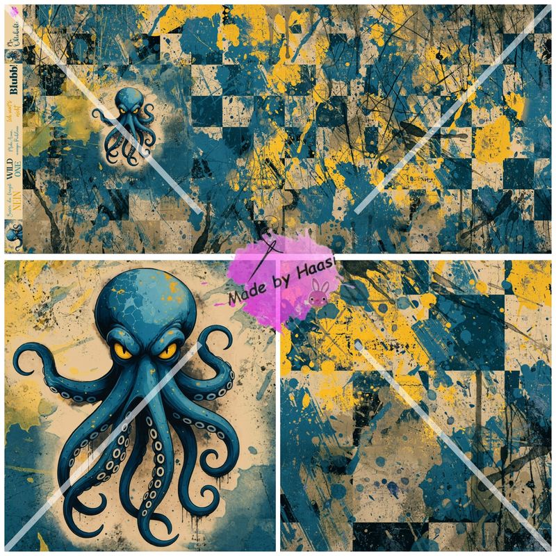 Panel "Mr. Oktobokto" Bio Jersey Überbreite