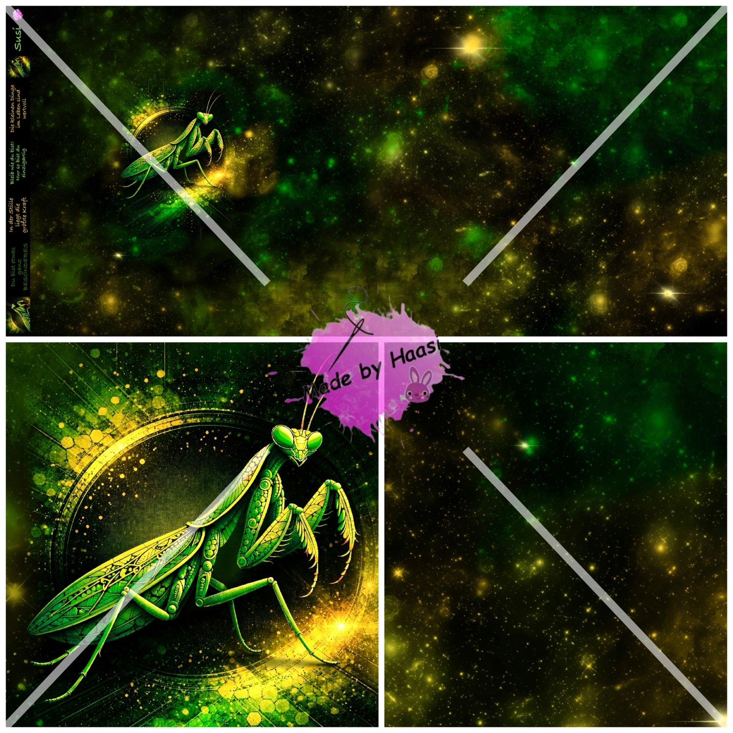 Vorbestellung Panel "Susi" Bio Jersey Überbreite