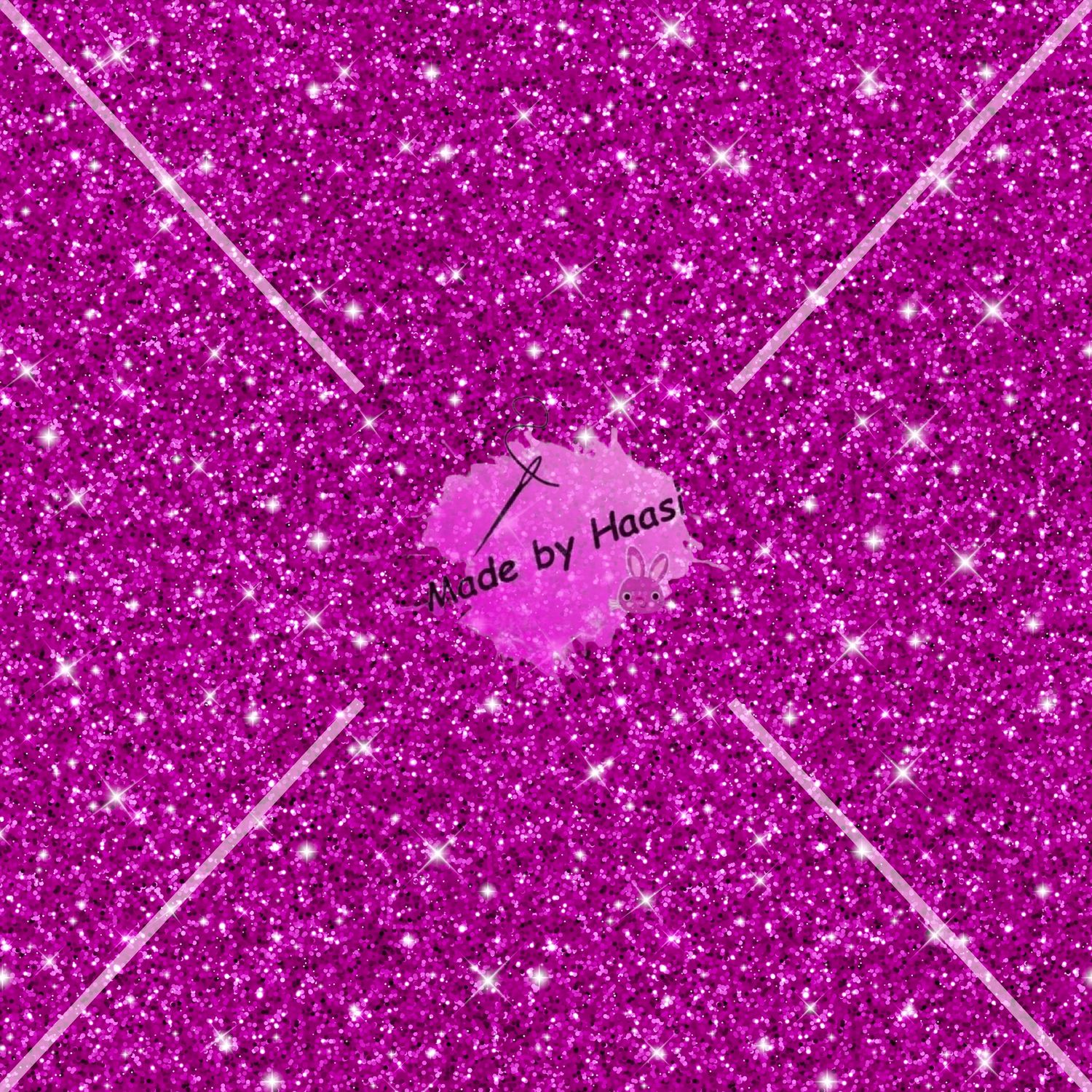 Meterware AO Meterware AO "Glitzer Pink" Bio FrenchTerry Überbreite 10 cm
