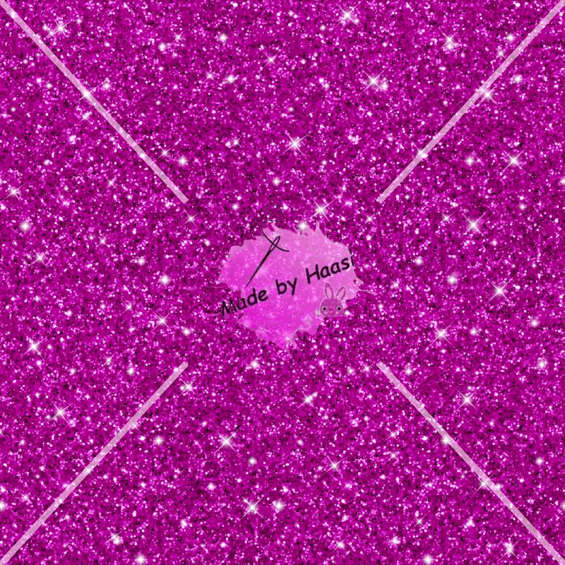 Meterware AO Meterware AO "Glitzer Pink" Bio FrenchTerry Überbreite 10 cm