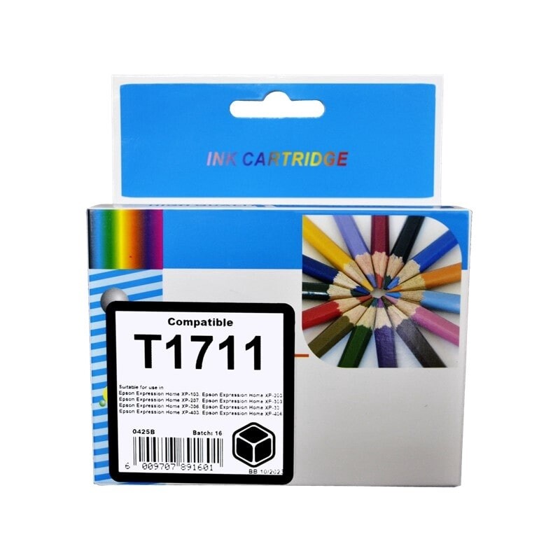 Epson T 1711 Black Ink Compatible