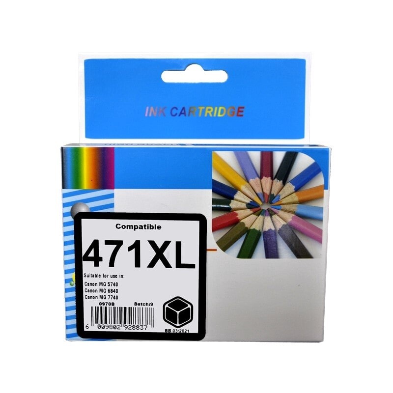Canon CLI 471 XL Black Ink Compatible