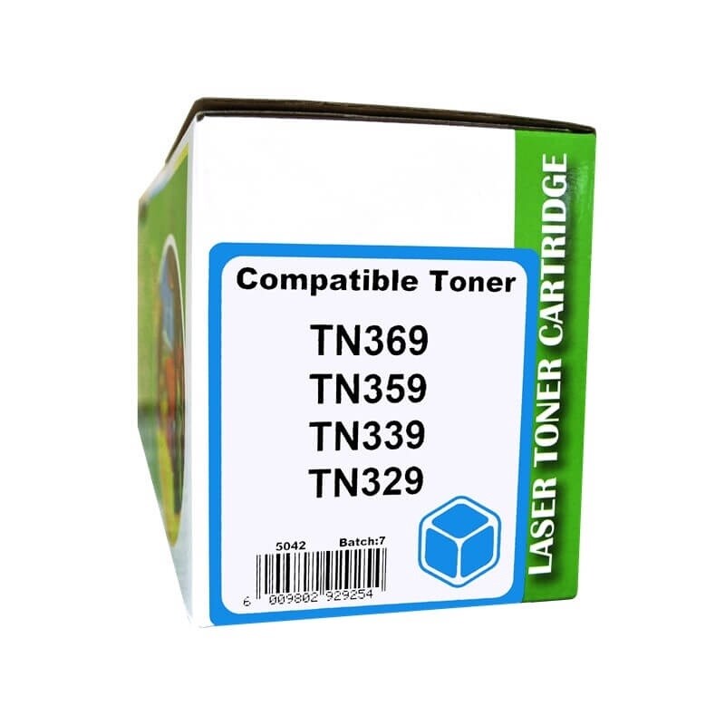 Brother TN369/359/339/329 Cyan Toner Compatible