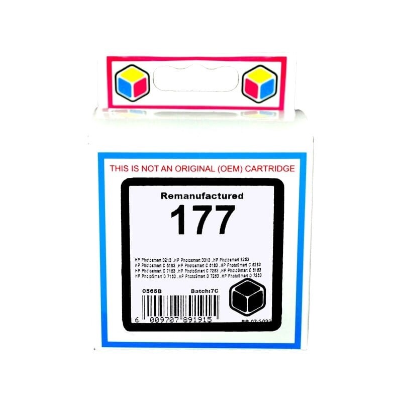 HP 177 Black Ink Compatible