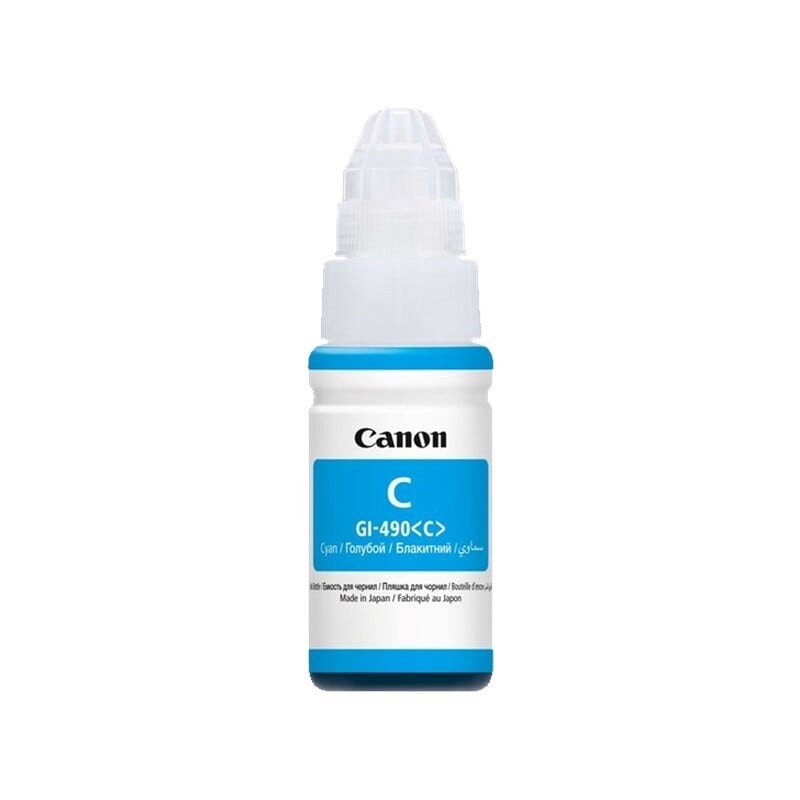 Canon GI 490 Cyan 70ml Ink Original