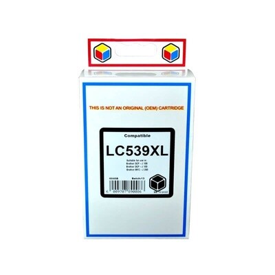 Brother LC 539 XL Black  Ink Compatible
