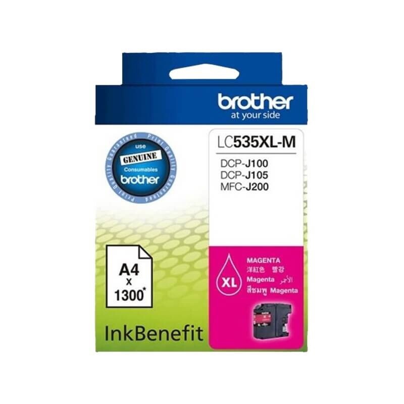 Brother LC 535 XL Magenta Ink Original