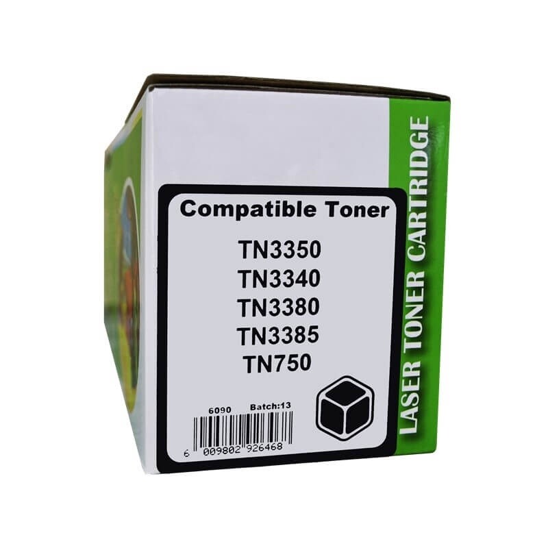 Brother TN 3350 / 3340 / 3380 / 3385 / 750 Black Toner Compatible
