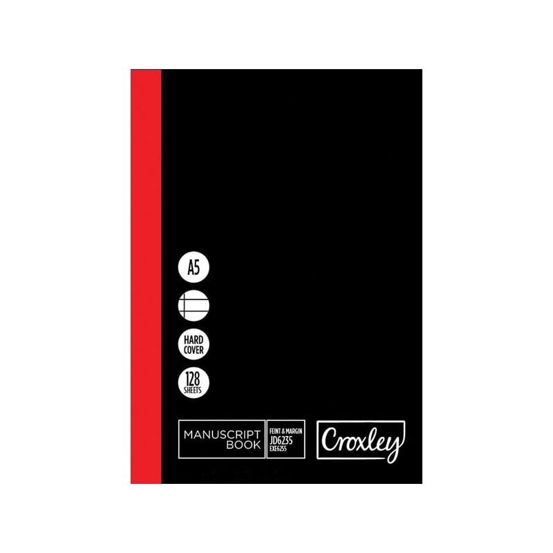 Book A5 128 Page Feint &amp; Margin