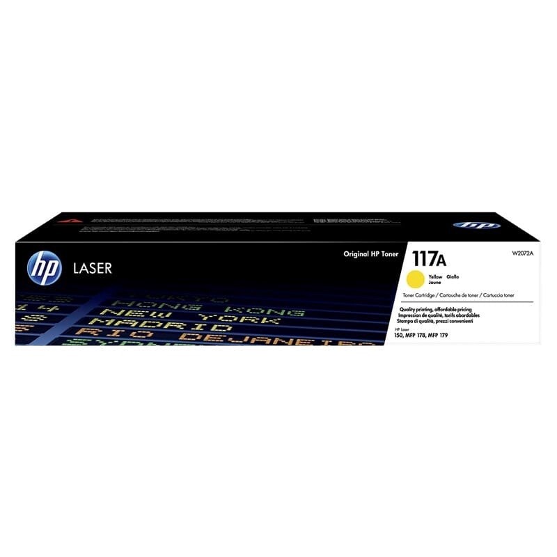 HP W2072A-HP117A Yellow Toner Original