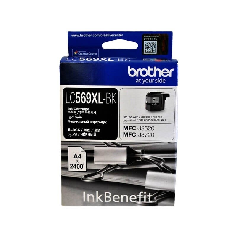 Brother LC 569 XL Black Ink Original