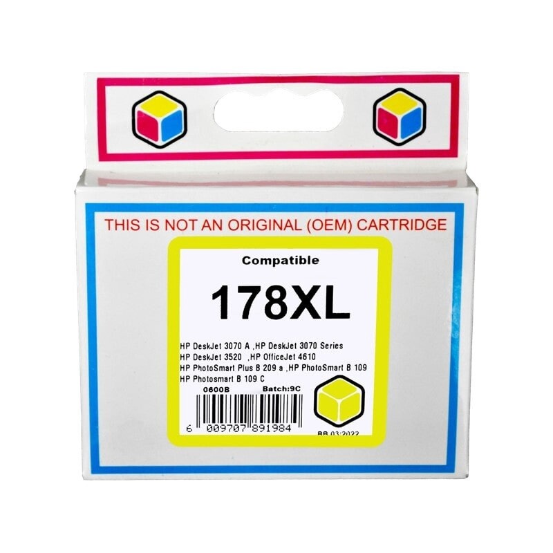 HP 178 XL Yellow Ink Compatible