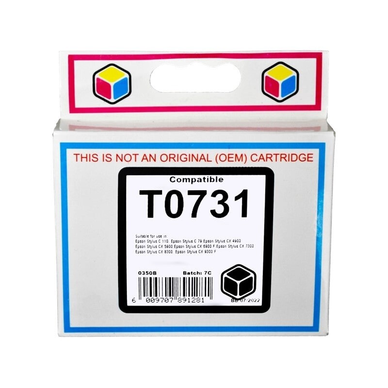 Epson T 0731 Black Ink Compatible