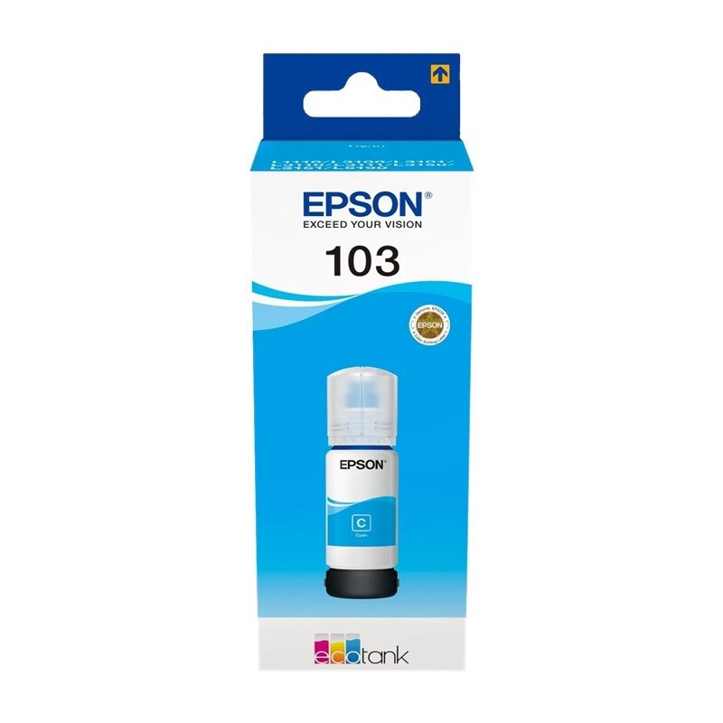 Epson 103 Cyan 65ml Ink Original