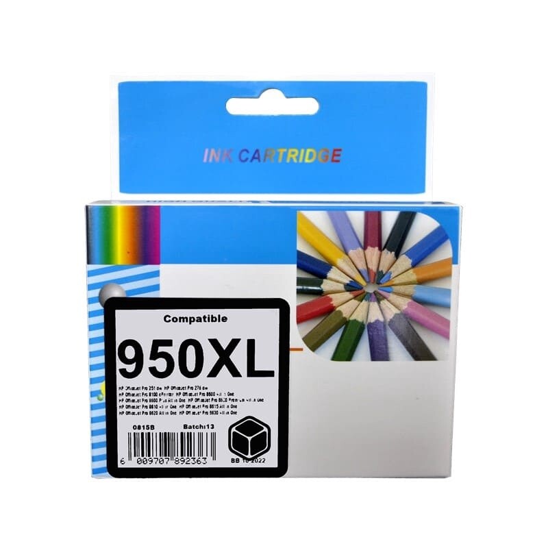 HP 950 XL Black Ink Compatible